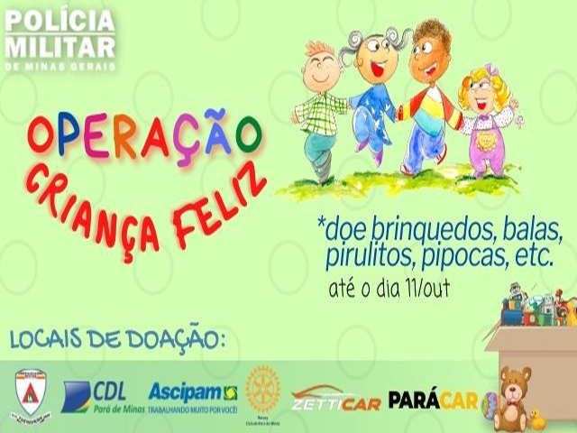 Ascipam pede apoio do empresariado na campanha "Operação Criança Feliz"