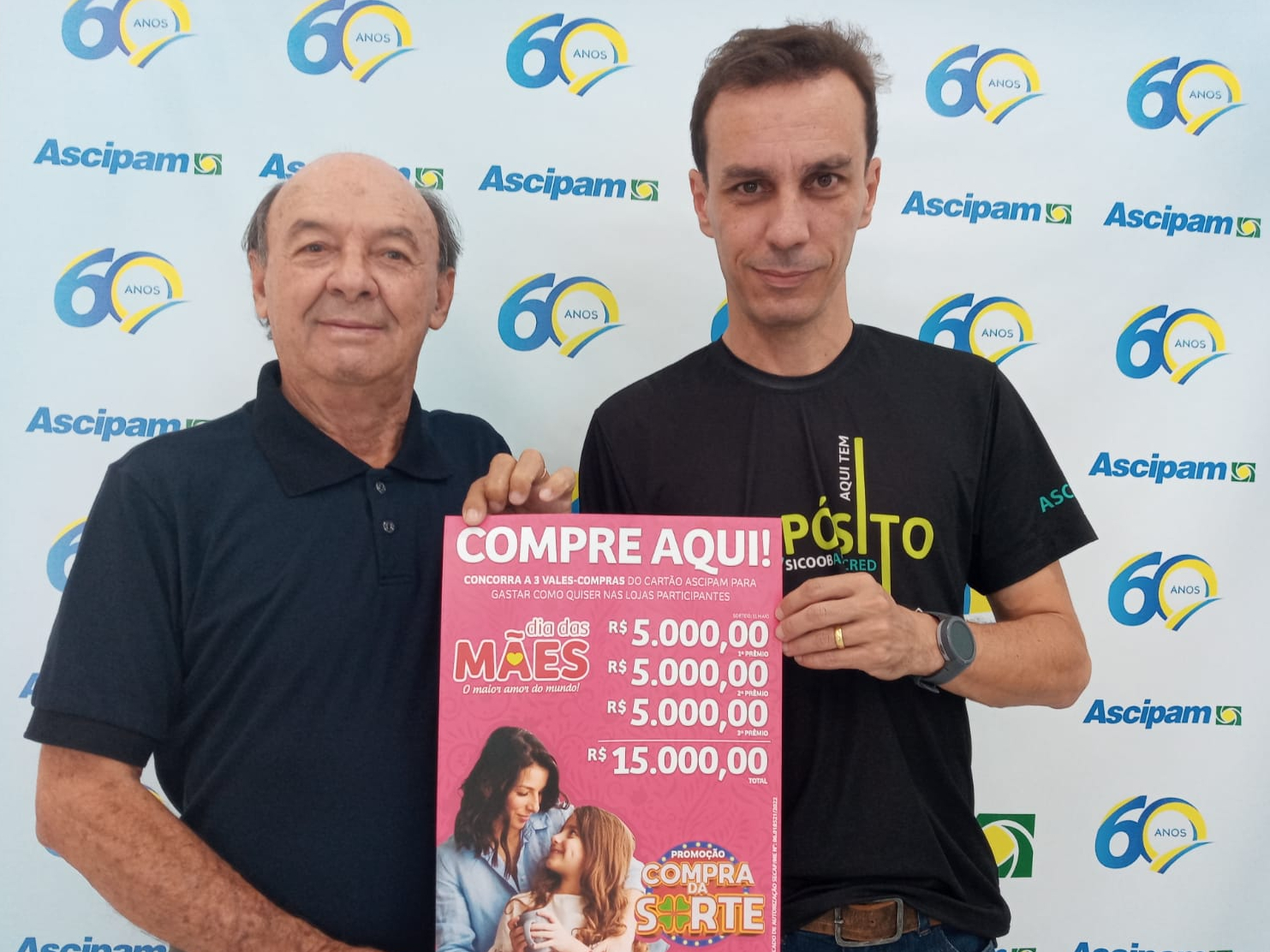Ascipam e Sicoob Ascicred apresentam: Promoção Compra da Sorte 2022