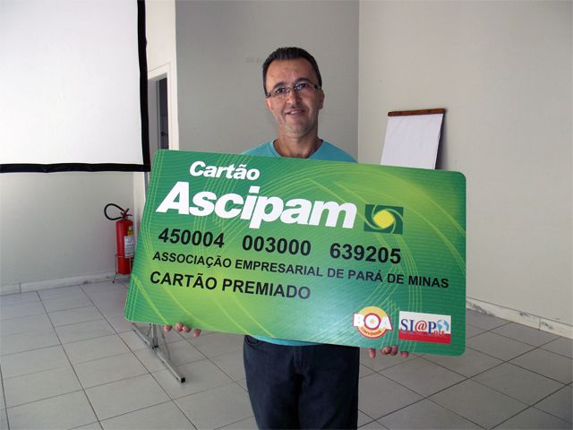 “Quinhentão na Mão” premia novos usuários do Cartão Ascipam