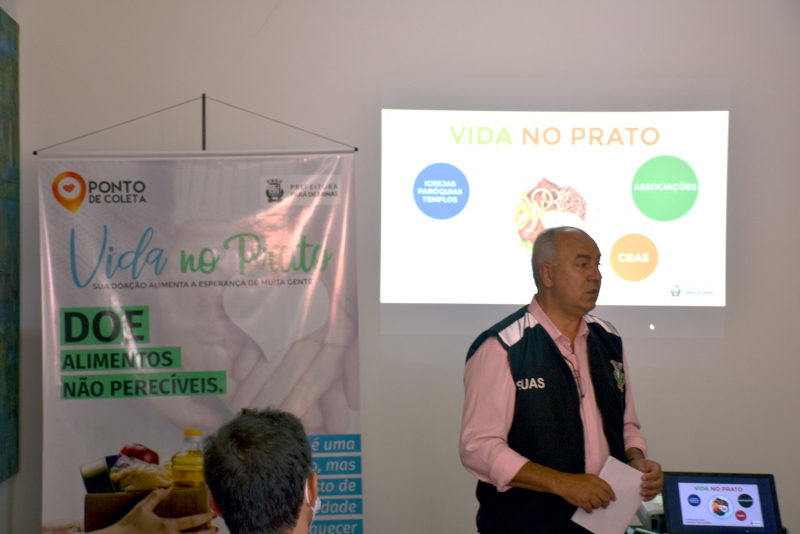 Programa social “Vida no Prato” busca apoio do empresariado