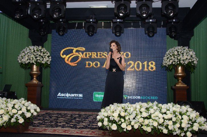 Ascipam homenageia empreendedores na Noite do Empresário do Ano 2018