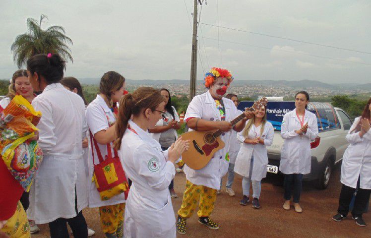 Papai Noel da Ascipam participa de ação solidária