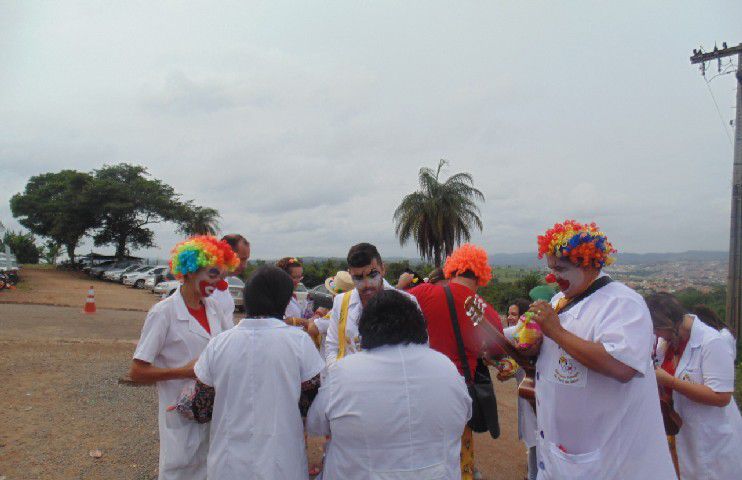 Papai Noel da Ascipam participa de ação solidária