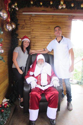 Papai Noel da Ascipam participa de ação solidária