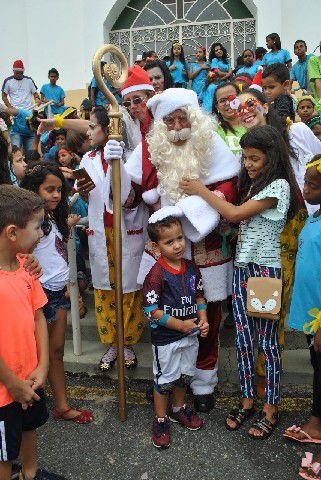 Natal Solidário faz a alegria das crianças do Patronato