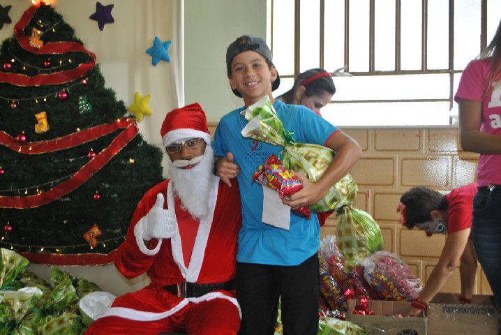 Natal Solidário faz a alegria das crianças do Patronato