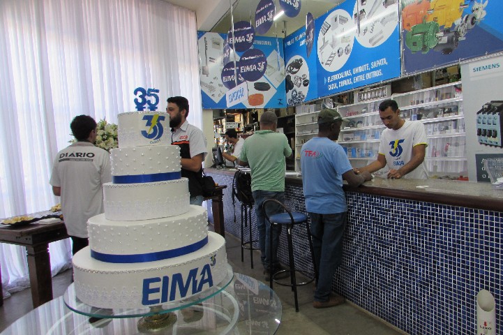 Eima comemora 35 anos junto de colaboradores, clientes e parceiros