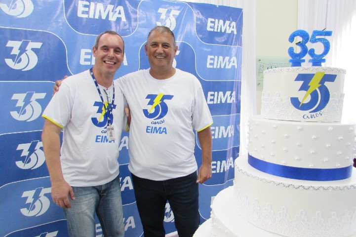 Eima comemora 35 anos junto de colaboradores, clientes e parceiros