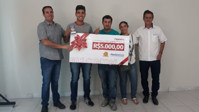 Ascipam entrega prêmios aos ganhadores da promoção “Minha Casa Nova”