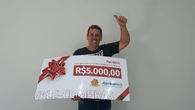 Ascipam entrega prêmios aos ganhadores da promoção “Minha Casa Nova”