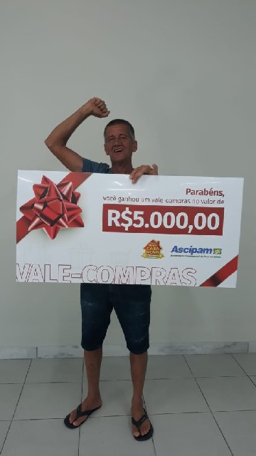 Ascipam entrega prêmios aos ganhadores da promoção “Minha Casa Nova”