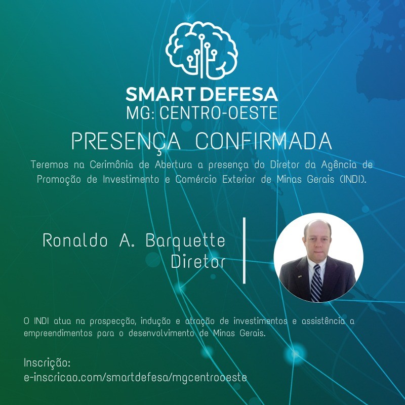 Oportunidade! Fórum Smart Defesa será realizado em Pará de Minas