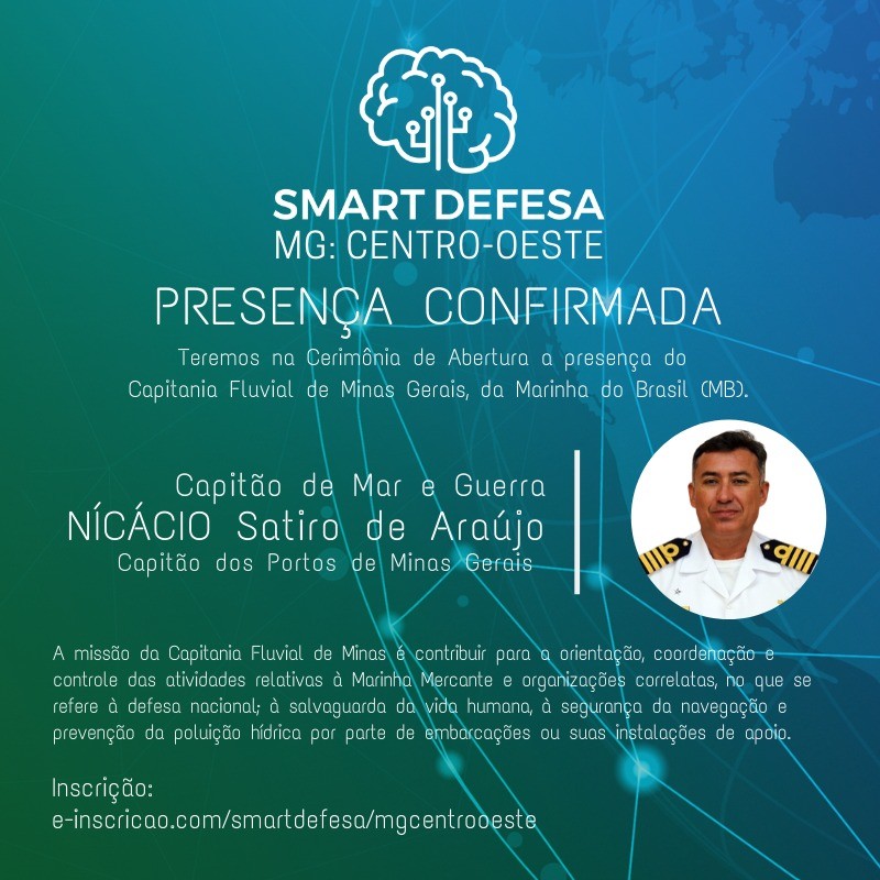 Oportunidade! Fórum Smart Defesa será realizado em Pará de Minas