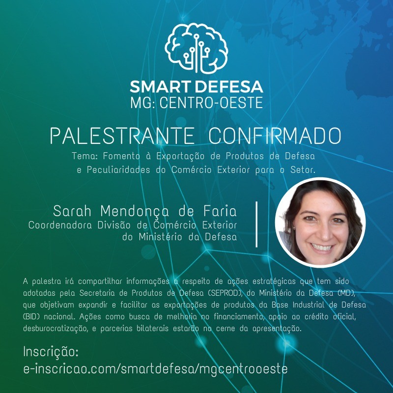 Oportunidade! Fórum Smart Defesa será realizado em Pará de Minas