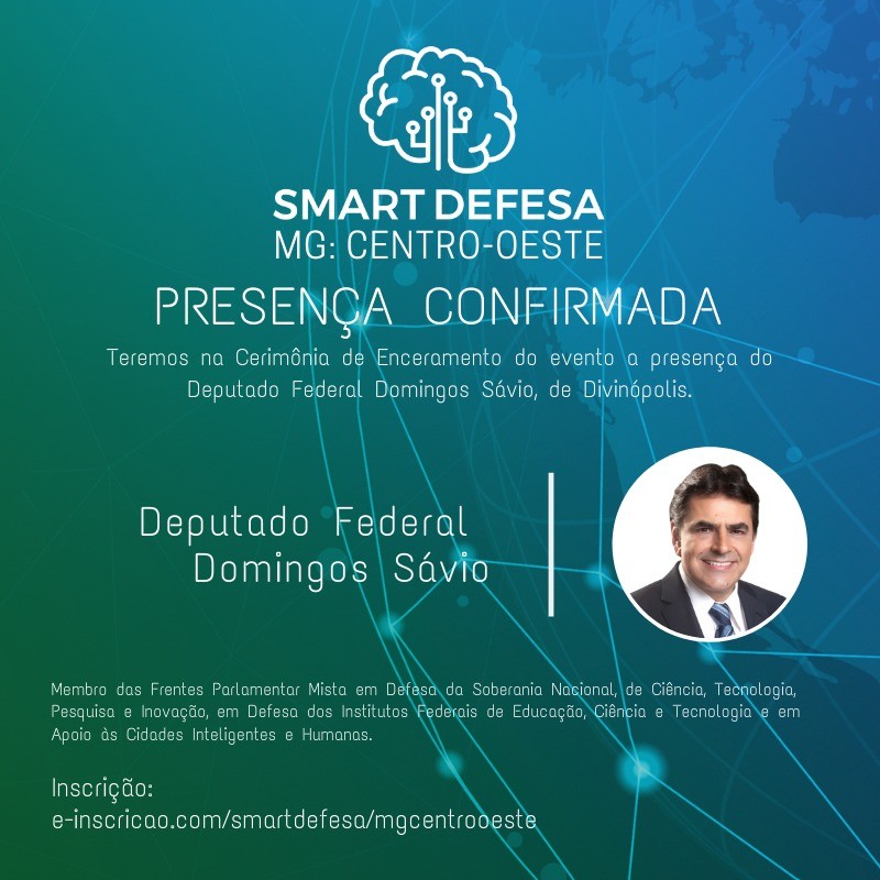 Oportunidade! Fórum Smart Defesa será realizado em Pará de Minas