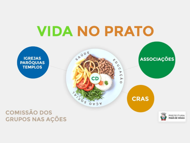 Programa social “Vida no Prato” busca apoio do empresariado