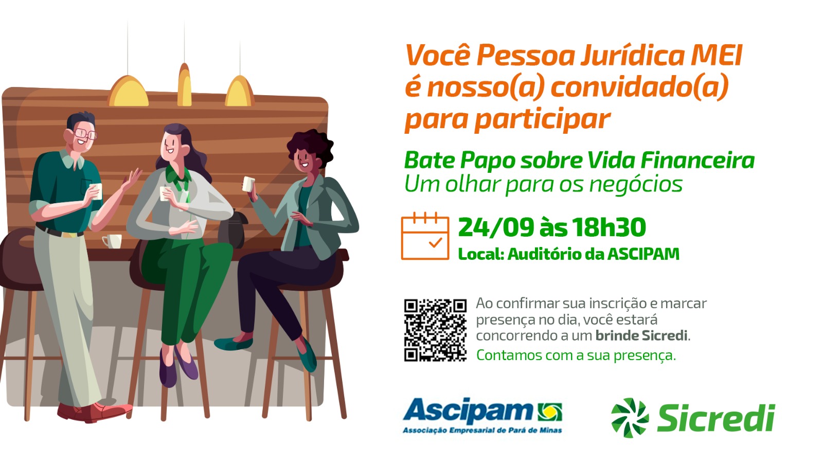 Ascipam e Sicredi promovem encontro para discutir saúde financeira de microempreendedores