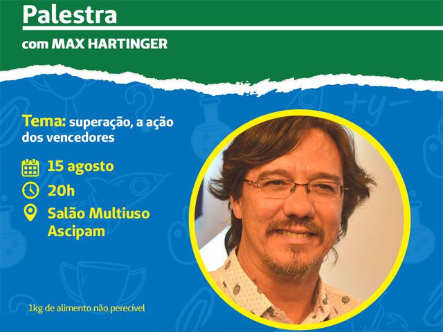 Hoje é dia de motivação com a palestra “Superação, a ação dos vencedores”