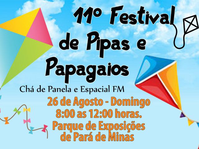 Abuse da criatividade em mais uma edição do Festival de Pipas e Papagaios