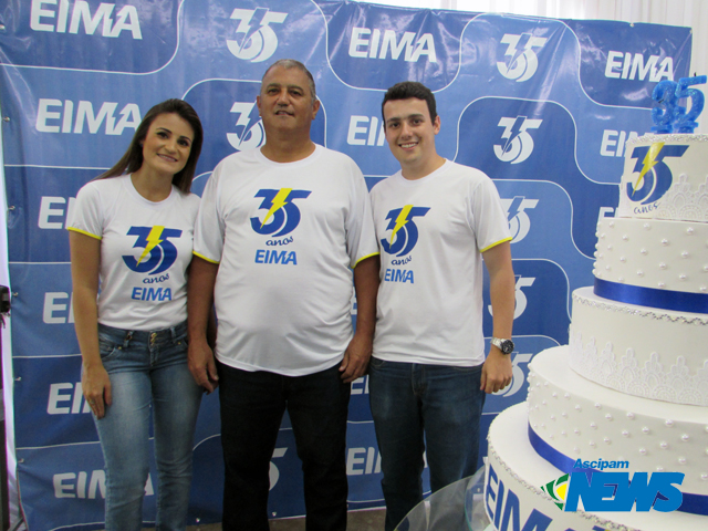 Eima comemora 35 anos junto de colaboradores, clientes e parceiros