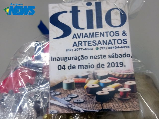 Mais uma loja chega a Pará de Minas: Stilo Aviamentos e Artesanatos