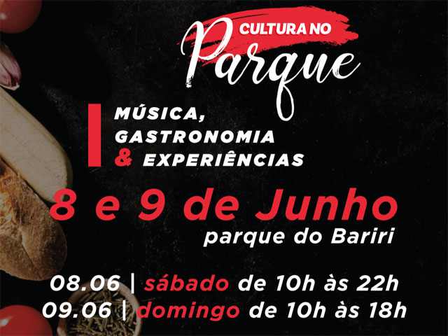 Festival Cultura no Parque vai agitar Pará de Minas